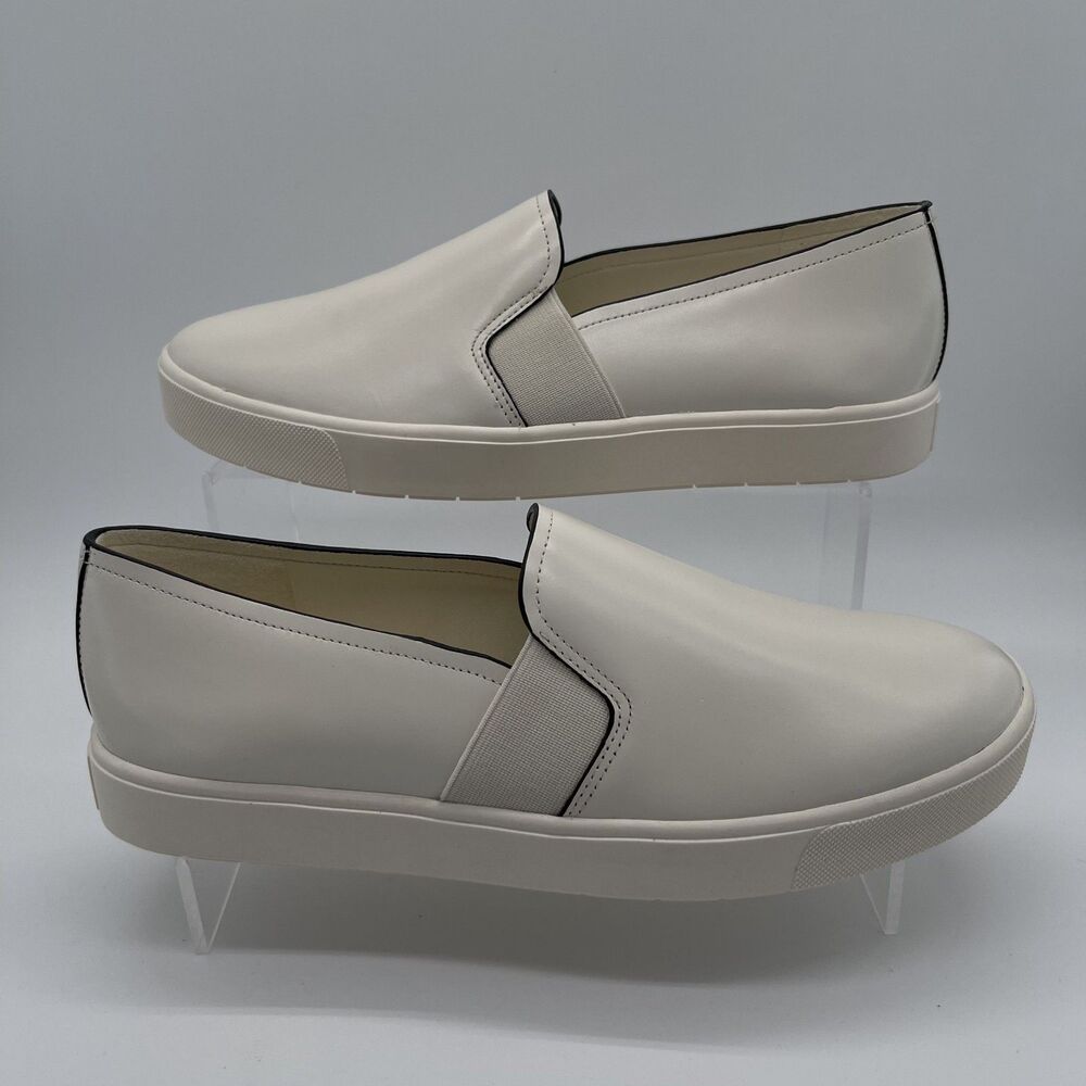 Vince Blair II Leather Slip-On Sneakers | Women's US 8 M | NEW